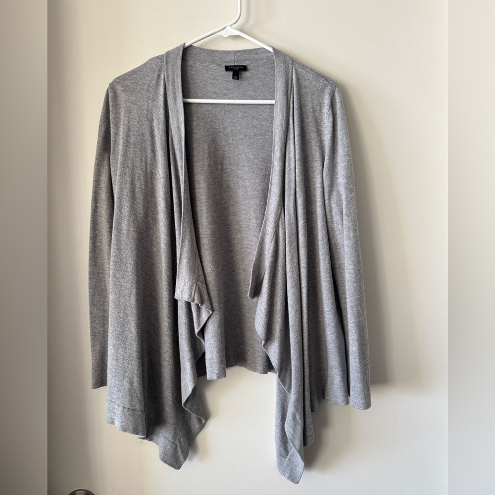 Talbots Open Front Cardigan Sweater